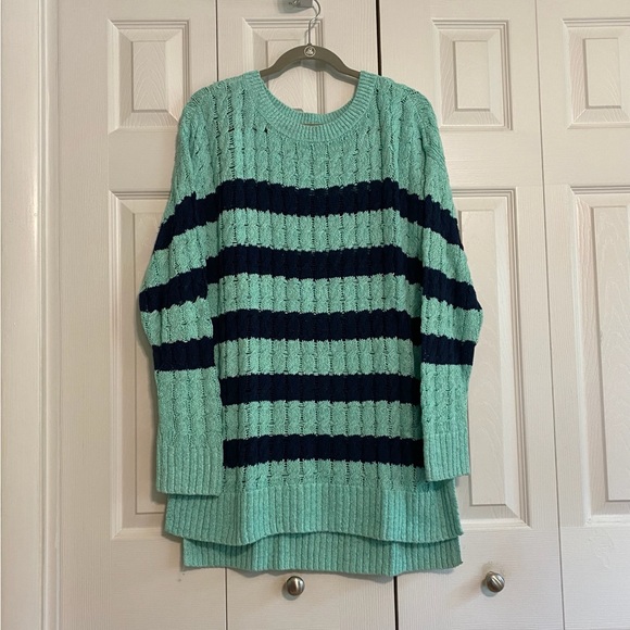 🍀NWT! Pilcro Longline Stitch Sweater - Picture 1 of 5